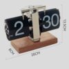 Creative Personality Retro Mechanical Automatic Turning Clock - Image 6